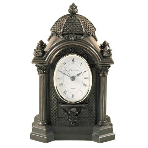 Genesis -  Bronze Oval Clock