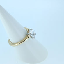 Load image into Gallery viewer, 9ct Yellow Gold Oval Lab Diamond Engagement Ring

