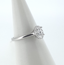 Load image into Gallery viewer, 18kt White Gold -  Lab Diamond Engagement Ring
