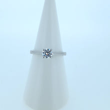 Load image into Gallery viewer, 10ct White Gold Lab Diamond Solitaire Engagement Ring
