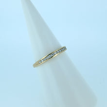 Load image into Gallery viewer, 9ct Yellow Gold 13 Stone Diamond Ring
