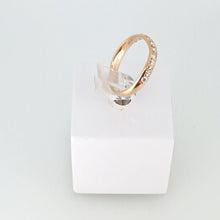 Load image into Gallery viewer, 9ct Yellow Gold 9 Stone Lab Diamond Eternity Ring
