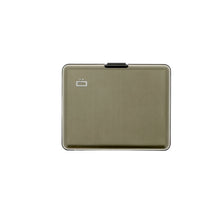 Load image into Gallery viewer, ogon big stockholm grey aluminium wallet  bank note size

