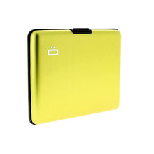 Load image into Gallery viewer, ogon big stockholm lime aluminium wallet  bank note size
