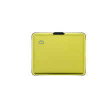 Load image into Gallery viewer, ogon big stockholm lime aluminium wallet  bank note size
