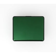 Load image into Gallery viewer, ogon big stockholm green aluminium wallet  bank note size
