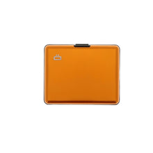 Load image into Gallery viewer, ogon big stockholm orange aluminium wallet  bank note size
