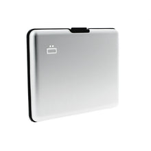 Load image into Gallery viewer, ogon big stockholm silver aluminium wallet  bank note size
