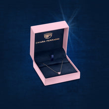 Load image into Gallery viewer, chiara ferragni croci pendant wh cz cross+yg plated 42+8cm
