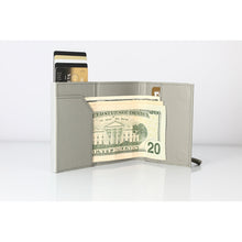 Load image into Gallery viewer, ogon cascade zipper wallet blaster leather 6 cards + cash

