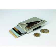 Load image into Gallery viewer, ogon cascade zipper wallet blaster leather 6 cards + cash
