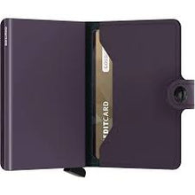 Load image into Gallery viewer, Miniwallet Dark Purple
