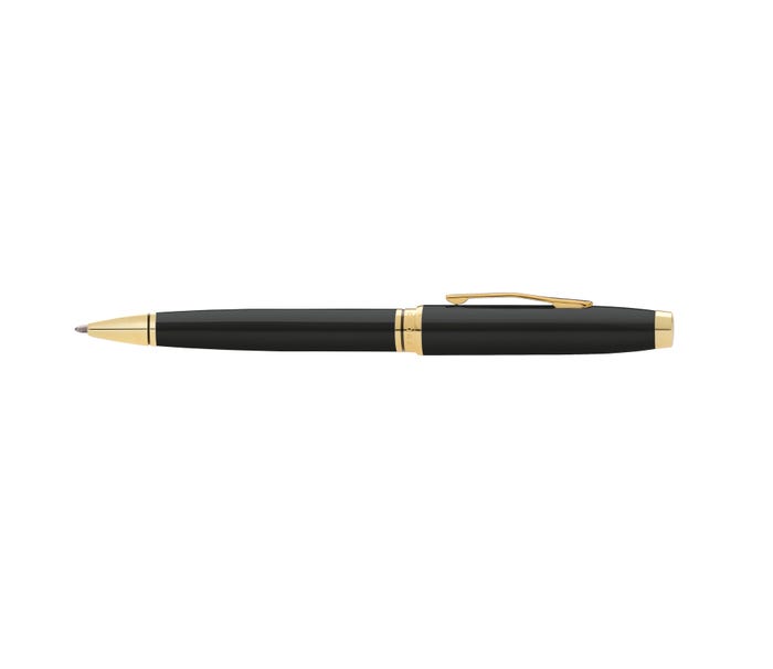 Cross Coventry Black Lacquer with Gold-Tone Ballpoint Pen