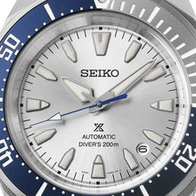 Load image into Gallery viewer, seiko 145th anniversary prospex diver's watch samurai mechanical limited edition in silvertone
