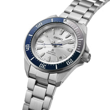 Load image into Gallery viewer, seiko 145th anniversary prospex diver's watch samurai mechanical limited edition in silvertone
