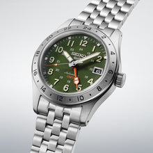 Load image into Gallery viewer, seiko 5 sports field gmt in khaki drill
