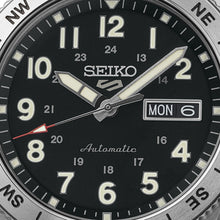 Load image into Gallery viewer, seiko 5 sports field in camo black
