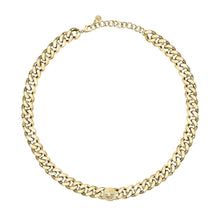 Load image into Gallery viewer, chiara ferragni chain necklace yg small chain with eyelike tag 38cm + 4
