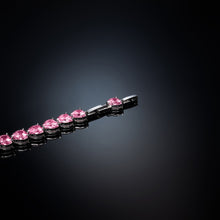 Load image into Gallery viewer, chiara ferragni classic pink diamond stones bracelet
