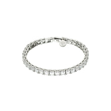 Load image into Gallery viewer, chiara ferragni classic tennis silver plated  bracelet
