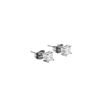 Load image into Gallery viewer, chiara ferragni classic silver plated crystal stud earring 4x4mm
