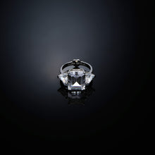 Load image into Gallery viewer, chiara ferragni crystal princess multi shape ring 14mm
