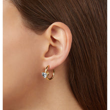 Load image into Gallery viewer, chiara ferragni first love earrings gold tone
