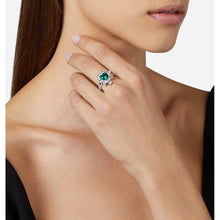 Load image into Gallery viewer, chiara ferragni ring silver plated with white cz+gn nano m16
