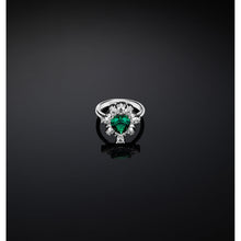 Load image into Gallery viewer, chiara ferragni ring silver plated with white cz+gn nano m16
