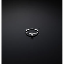 Load image into Gallery viewer, chiara ferragni silver heart cut ring arg925 with wh cz m14
