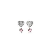 Load image into Gallery viewer, chiara ferragni silver heart stud earring
