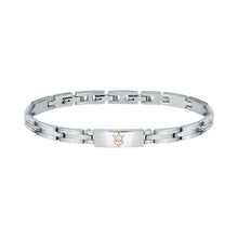 Load image into Gallery viewer, maserati jewels silver,rose gold bracelet 22cm jewellery buckle
