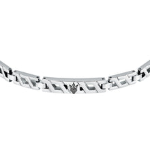 Load image into Gallery viewer, maserati jewels iconic bracelet with black trident 18.5+3cm
