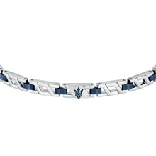 Load image into Gallery viewer, maserati jewels iconic bracelet with ip blue 18.5+3cm
