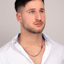 Load image into Gallery viewer, maserati jewels silver necklace 500mm lobster buckle
