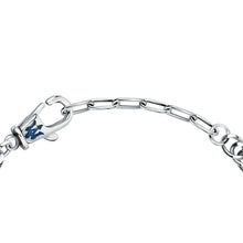 Load image into Gallery viewer, maserati jewels silver bracelet 22cm lobster buckle
