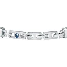 Load image into Gallery viewer, maserati jewels silver bracelet 225mm jewellery buckle
