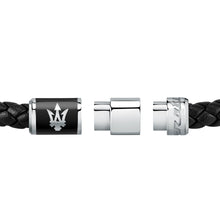 Load image into Gallery viewer, maserati jewels silver bracelet 217mm magnetica
