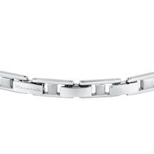 Load image into Gallery viewer, maserati jewels sapphire bracelet ip blu+lg blu gem. 18+3.5cm
