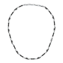 Load image into Gallery viewer, maserati jewels ceramic necklace stainless steel black 50+5cm
