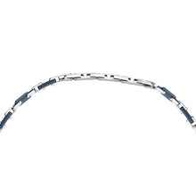 Load image into Gallery viewer, maserati jewels ceramic necklace stainless steel blue 50+5cm
