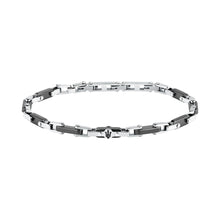 Load image into Gallery viewer, maserati jewels ceramic stainless steel bracelet black 19.5+3.5cm
