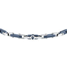 Load image into Gallery viewer, maserati jewels ceramic stainless steel bracelet blue 19.5+3.5cm
