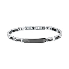 Load image into Gallery viewer, maserati jewels ceramic stainless steel bracelet black 18+3.5cm
