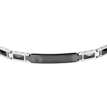 Load image into Gallery viewer, maserati jewels ceramic stainless steel bracelet black 18+3.5cm
