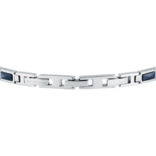 Load image into Gallery viewer, maserati jewels ceramic stainless steel bracelet rg ceramic blue 18+3.5cm
