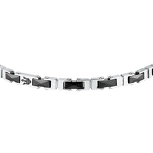 Load image into Gallery viewer, maserati jewels ceramic stainless steel bracelet black 18+3.5cm
