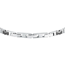 Load image into Gallery viewer, maserati jewels ceramic stainless steel bracelet black 18+3.5cm
