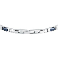 Load image into Gallery viewer, maserati jewels ceramic stainless steel bracelet yg ceramic blue 18+3.5cm
