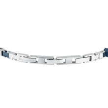 Load image into Gallery viewer, maserati jewels ceramic stainless steel bracelet blue ceramic blue 18+3.5cm
